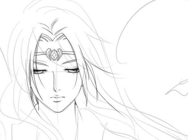 古风漫画美男子怎么画?