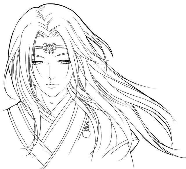 古风漫画美男子怎么画?
