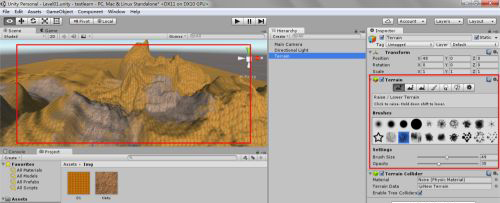 如何用 unity3d 创建地形？