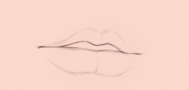教你怎么画一个性感嘴唇！水嫩嫩的，超级好看！